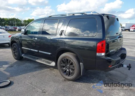 2015 Nissan Armada Platinum из США, поврежденный, VIN 5N1BA0NE5FN613393